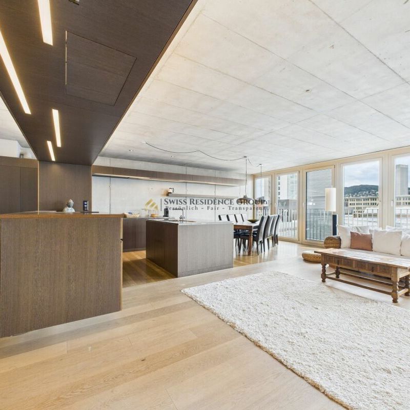 Loft partiellement meublé, de haute qualité et exclusif à Zurich - Foto 1