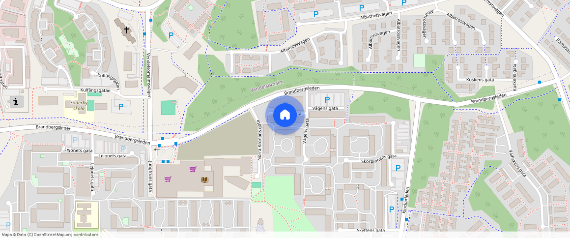 Vågens Gata **, Brandbergen