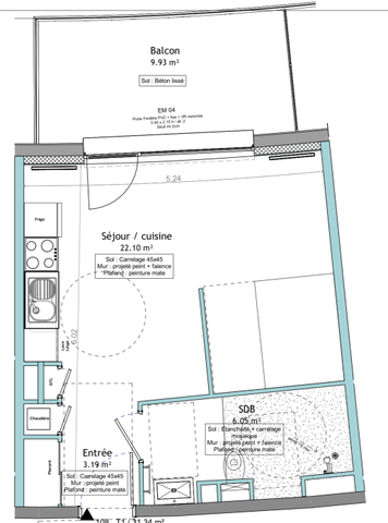 T1BIS Meublé Neuf Vesoul - Photo 5