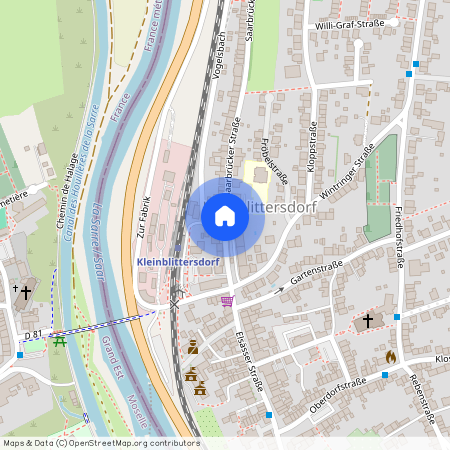 66271 Saarland - Kleinblittersdorf