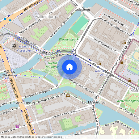 Plantage Parklaan 5-H, Plantage, 1018SP, Amsterdam