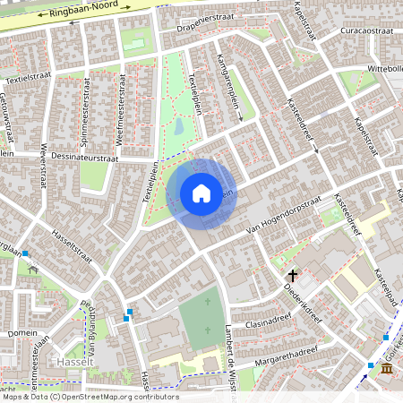 Textielbuurt Oost, 5046 RK, Textielplein, Tilburg