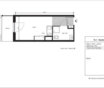 Location Appartement 1 pièce 18m² NIMES 30000 - Photo 6