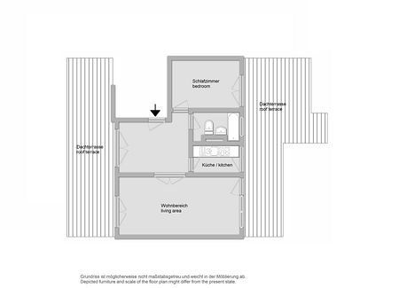 Dachterrassenwohnung mit zwei großen Dachterrassen - Photo 4