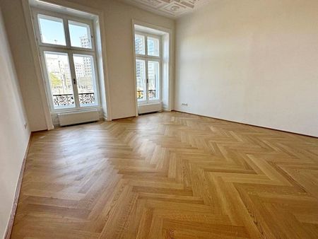 ERSTBEZUG, SALZTORGASSE, topsanierte 56 m2 Altbau, 2 Zimmer, Komplettküche, Duschbad, Parketten, Donaukanal - Photo 4