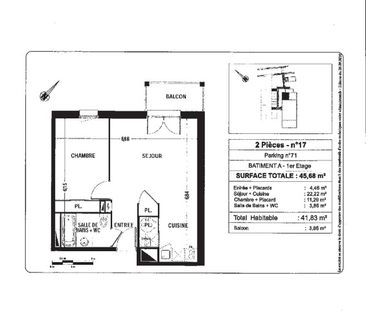 Location Appartement 2 pièces 41m² DOUAI 59500 - Photo 4