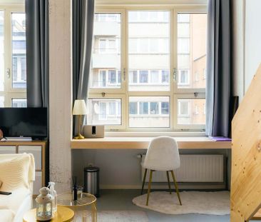 Appartement te huur in Liège voor € 570 met 1 slaapkamer - Foto 4