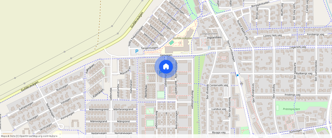 Åkershusvägen, Staffanstorp