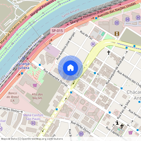 Rua Fernandes Moreira, 2000, Chácara Santo Antônio (Zona Sul), São Paulo, São Paulo, 04716003
