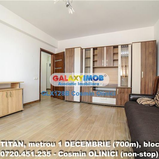 INCHIRIERE 2 camere TITAN, parcare,metrou 1 DECEMBRIE (700m), bloc nou - Photo 1