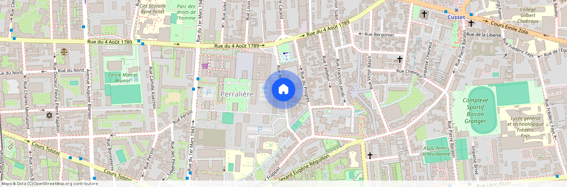 Rue de la Baïsse, Francja, Villeurbanne