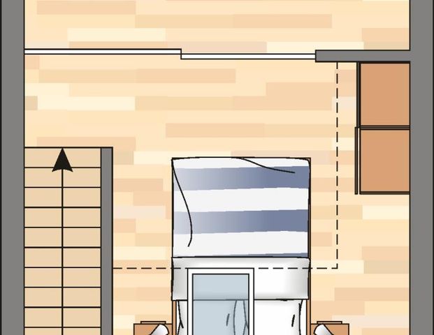 Wir renovieren für Sie! 2-ZKB-Wohnung in Fachhochschul-, und Klinikumnähe zu vermieten! - Foto 1