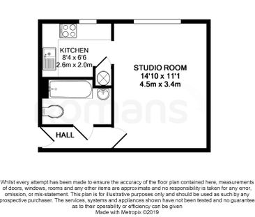 studio to rent - Photo 2