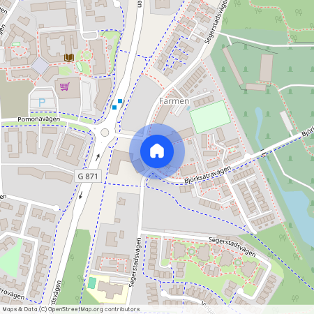 Björksätravägen, Växjö