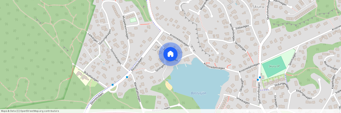 Svanevitsvägen, Nacka