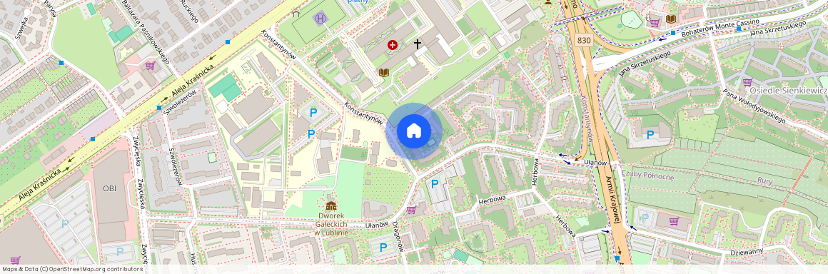 ul. Ułanów, Konstantynów, Lublin, lubelskie