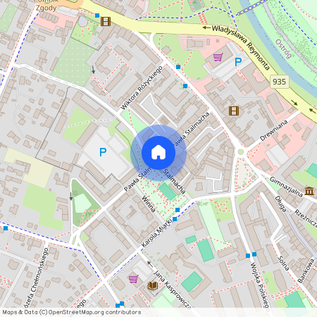 ul. Pawła Stalmacha, Racibórz, raciborski, śląskie