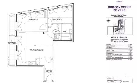 location Appartement T3 DE 64.6m² À BOBIGNY - Photo 5