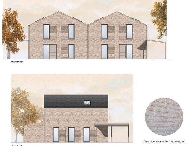 Doppelhaushälfte, DHH, Wohnung, mieten, Haus, DH, Erstbezug - Photo 1