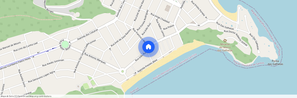 Rua Alexandre M. Rodrigues, Tombo, Guarujá