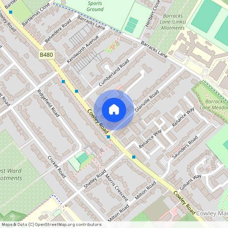 Glanville Road, Oxford, Oxfordshire, OX4