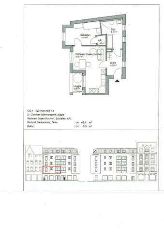 Neubau-Etagenwohnungen mit Fahrstuhl im Zentrum - Photo 2