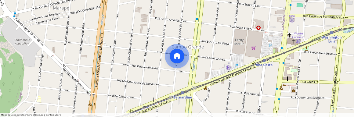 Rua Visconde De Cayru, Campo Grande - Santos