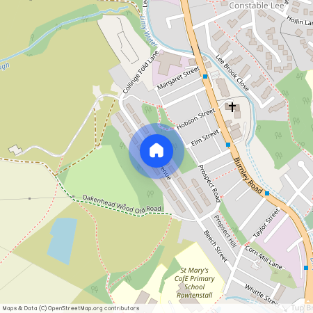 Rossendale, Holland Avenue, Heightside View, Rawtenstall