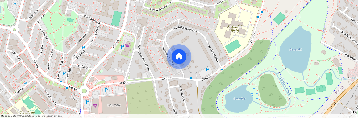 Františka Malíka, Most