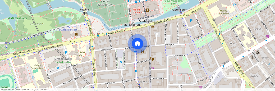 Storgatan 39B, Davidshall