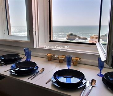 Appartement à louer à Biarritz, plage du Miramar, vue imprenable sur l'océan. - Photo 3