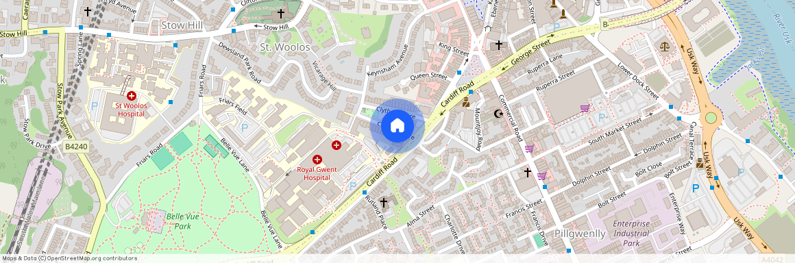 The Grove, Clytha Square, Newport