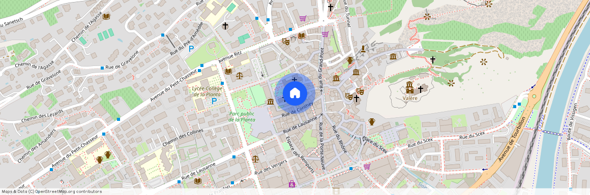 Rue St-Théodule 14, 1950, Sion