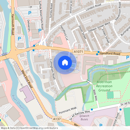 Ipswich, Ipswich IP1