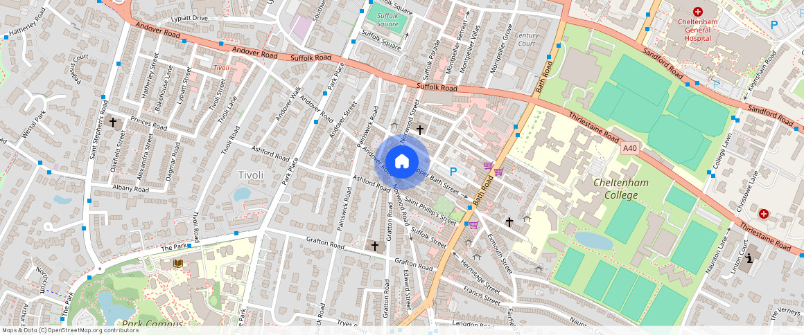 Chapel Lane, The Suffolks, Cheltenham, GL50 2AR