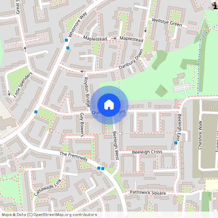 Quilters Straight, BASILDON