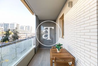 Apartment for rent with 2 bedrooms, studio and balcony in Badalona