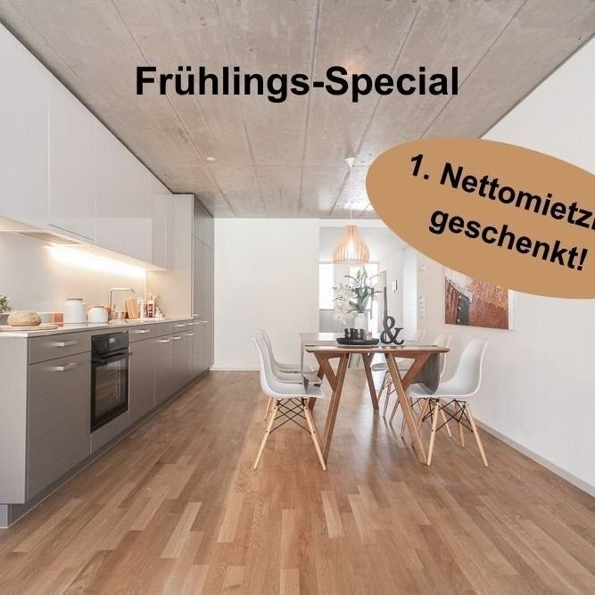 Mieten ohne Kaution: Moderne 4.5-Zimmer-Wohnung in Terrassenhaus - Foto 1