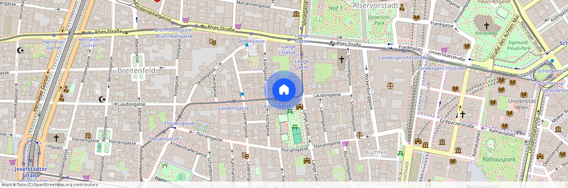 1080 Wien, Laudongasse 18 Top 9