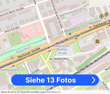 Moderne 2-Raum-Wohnung mit tollem Tageslichtbad in Zentrumsnähe - Foto 1