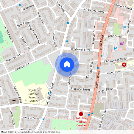 Longridge Walk, Liverpool, Merseyside, L4