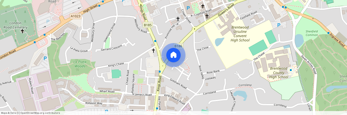 Queens Road, Brentwood, CM14