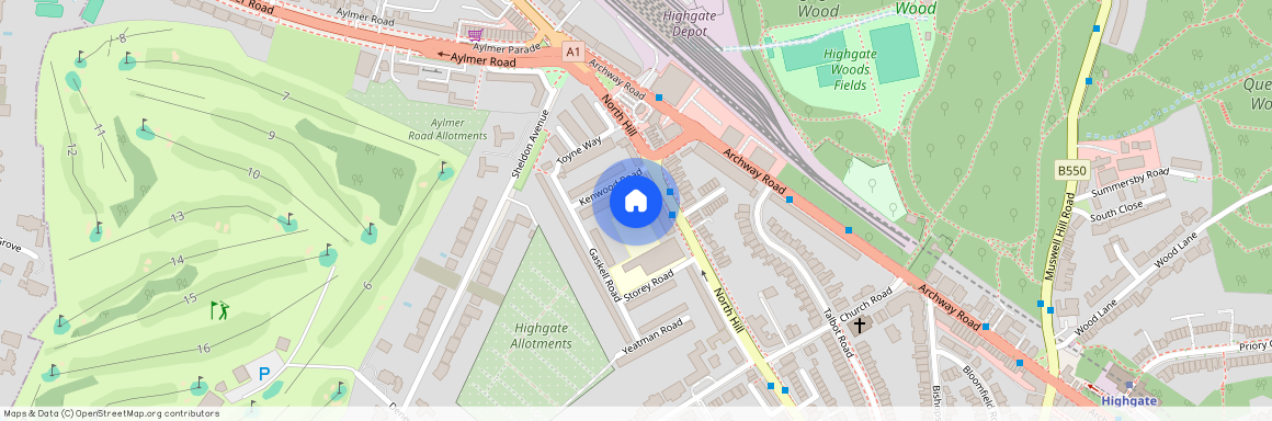 North Hill, Highgate, N6