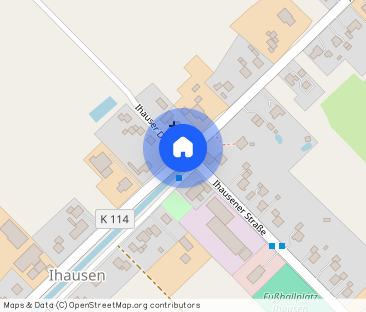 **Dachgeschosswohnung in schöner Lage von Ihausen!** - Foto 1