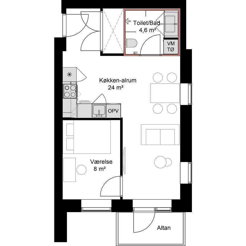 Jarlsberggade 3A, 2 lejl. 6 - Foto 2