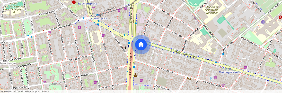 80636 Neuhausen-Nymphenburg - Nymphenburg