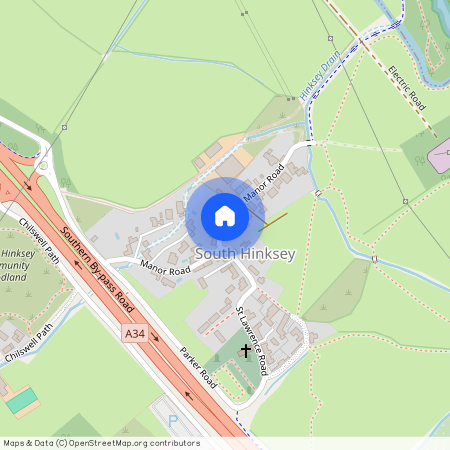 Manor Road, South Hinksey, Oxford, OX1, Oxfordshire