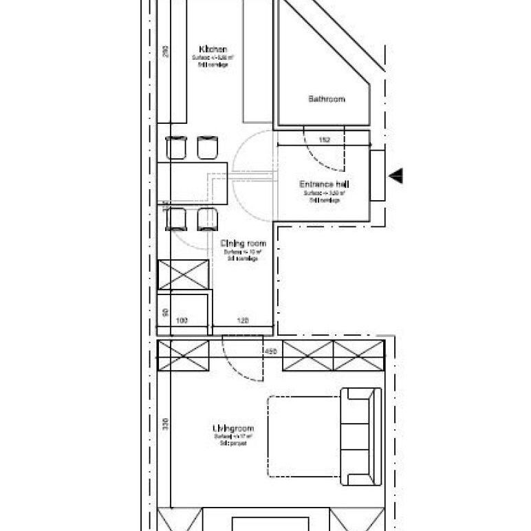 For rent – 2.5 room furnished apartment in Pâquis, Geneva - Foto 1
