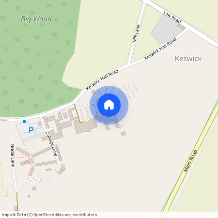 Quintin Gurney House, Keswick Hall, Norwich, NR4 6RP, Keswick Hall