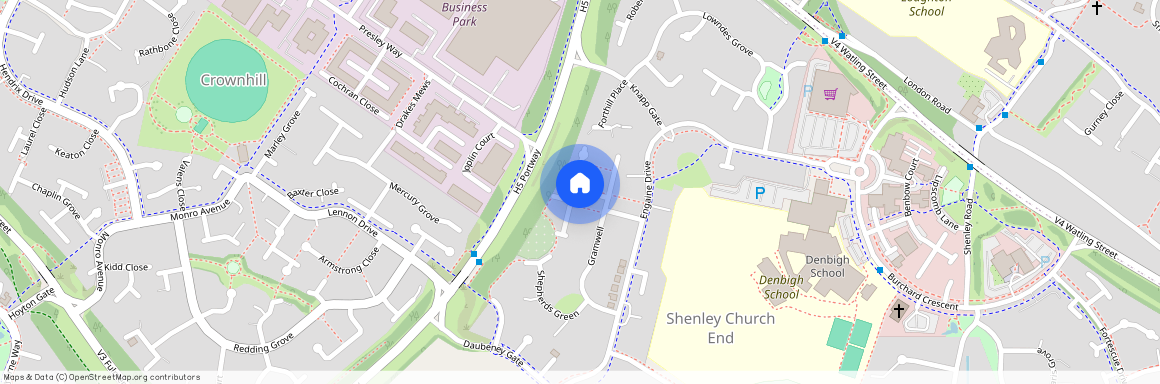 Edmund Court, Shenley Church End